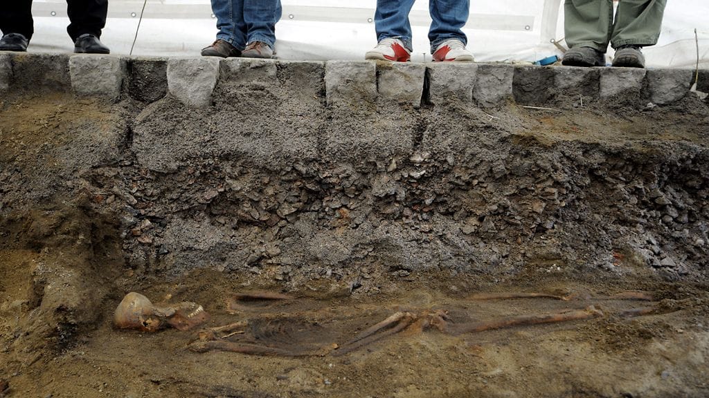 Kaivaukset paljastettiin yleisölle vasta nyt.