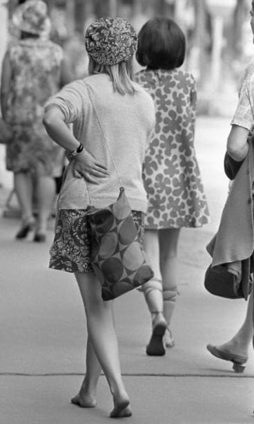 Katumuotia vuodelta 1967. (Kuva: Kari Santala / Lehtikuva.)