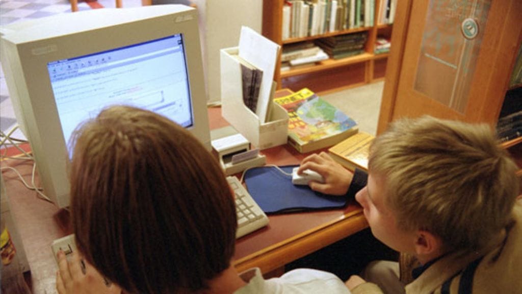 Neljännes lapsista on nähnyt pelottavia asioita netissä. Kuva: lehtikuva