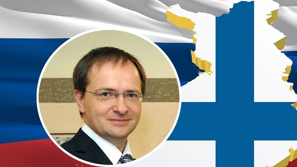 Venäjän kulttuuriministeri Vladimir Medinski on ruotinut tiukoin sanakääntein Suomea ja Suomen kulttuuria.