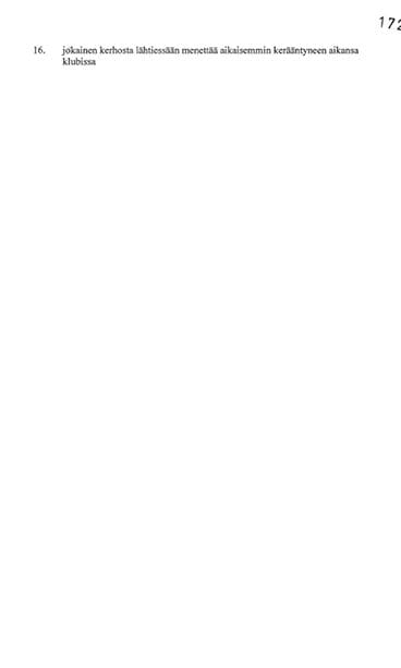 Osa Helvetin enkeleiden säännöistä.