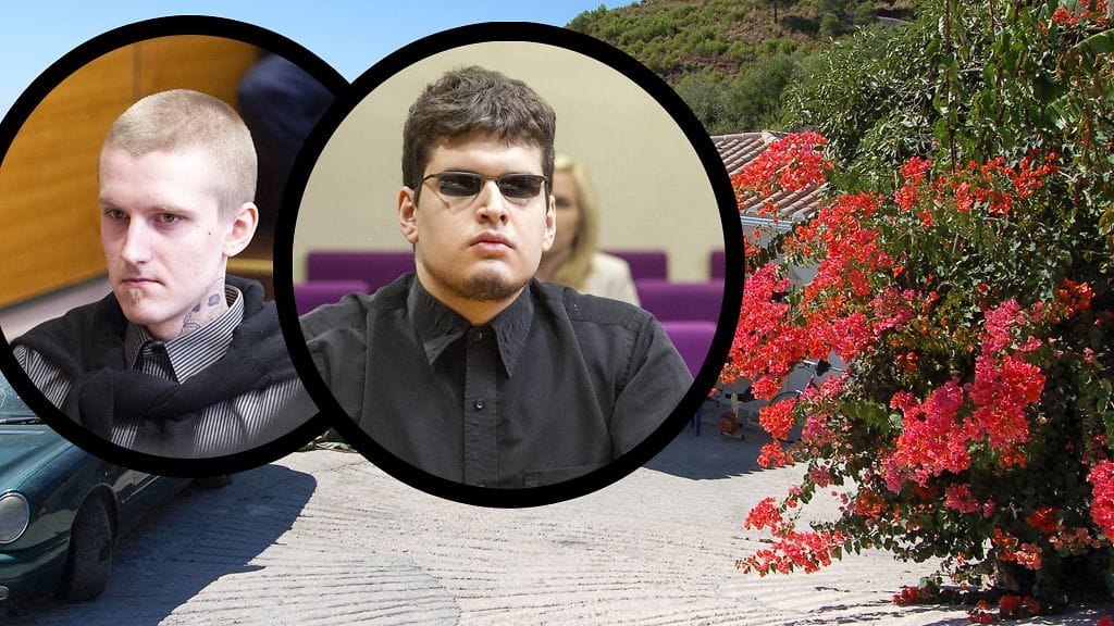Joona Mikael Hasselqvist (vas.) ja Joel Aarne Esaias Lilo tuomittiin elinkautiseen vankeuteen.