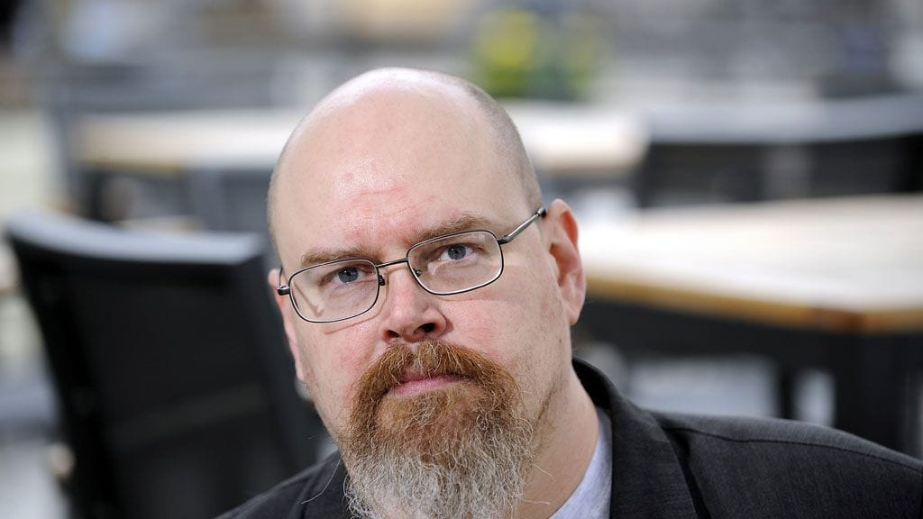 Kirjailija Jussi K. Niemelä.