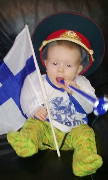 Viljo 8kk valmiina peliin!