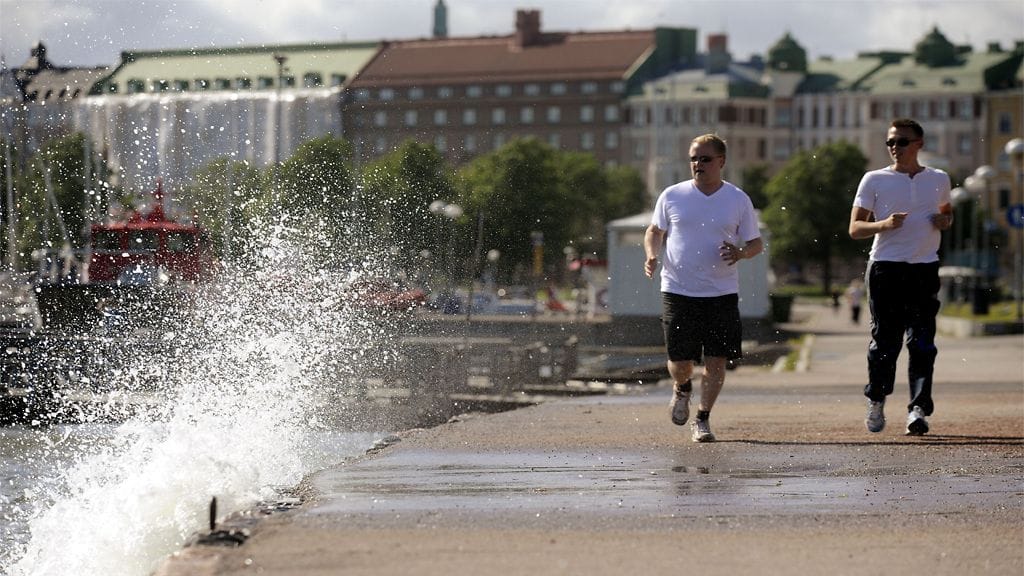 Moni haluaa asumaan näihin maisemiin, Kaivopuistoon ja Eiraan.