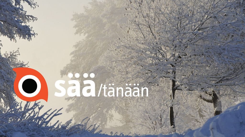 Arktinen ilma vyöryy Suomeen tänään koillisesta.