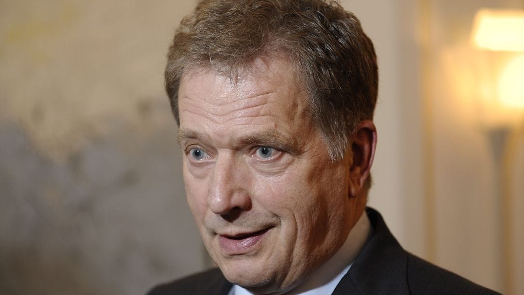 Presidentti Sauli Niinistö.