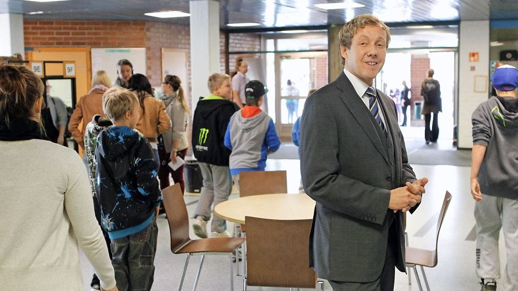 Sastamalan Sylvään koulun rehtori Jari Andersson.