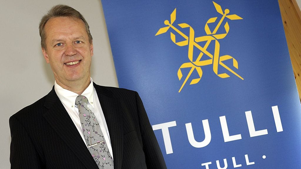 Tullin pääjohtaja Antti Hartikainen.