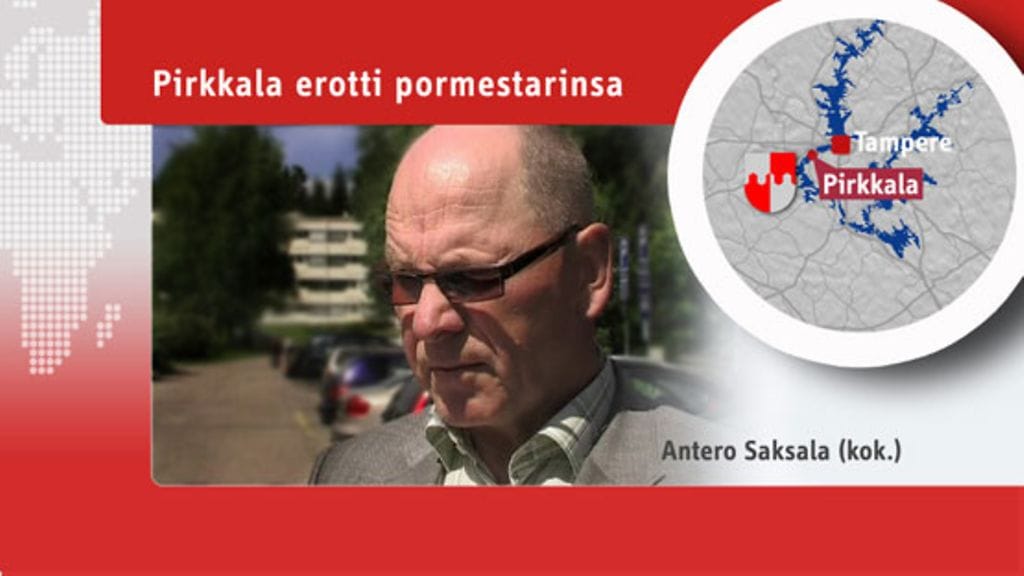 Pirkkalan entinen pormestari Antero Saksala (kok). (MTV3)