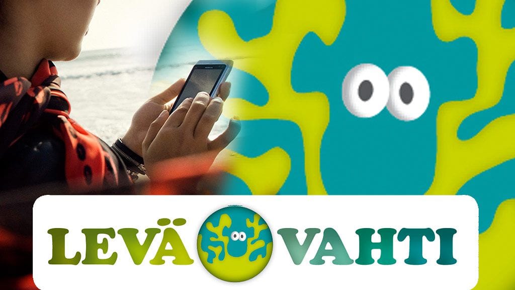 Levävahti auttaa sinilevän tunnistamisessa.