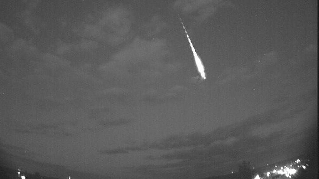 Arkistokuvaa tähdenlennosta