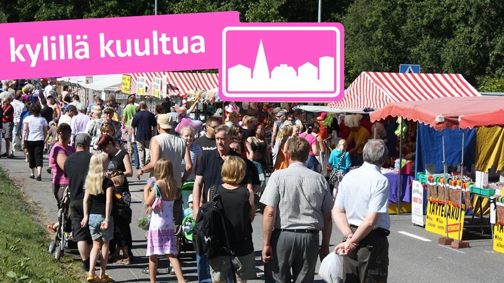 Padasjoen markkinahumua (Kuva: Padasjoen Sanomat)