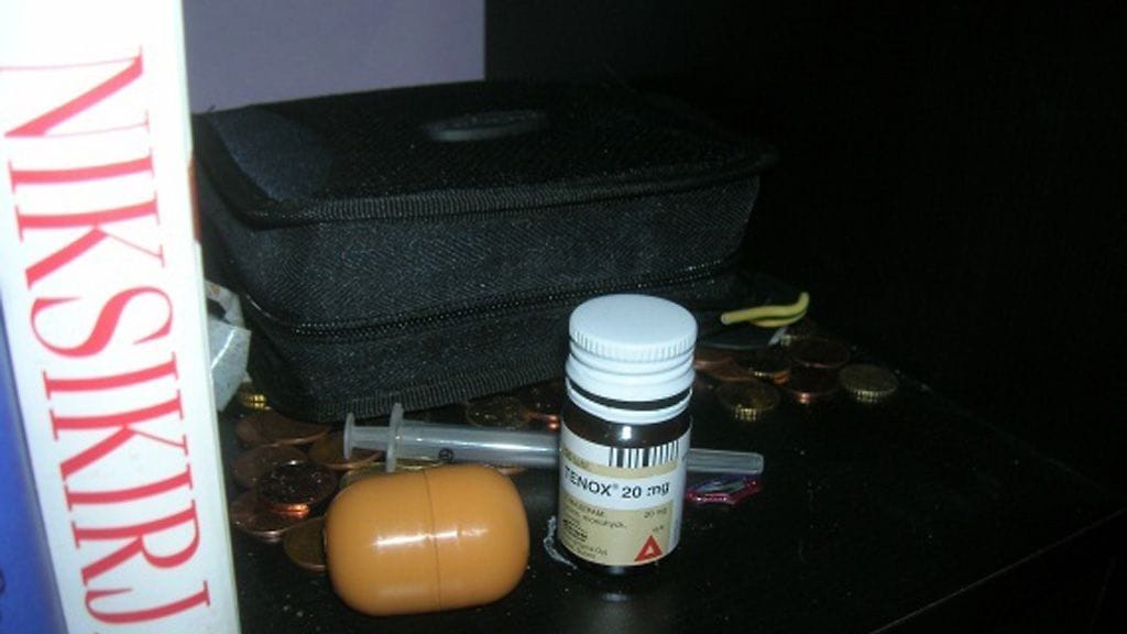 Rauhoittavaa Tenox-lääkettä.