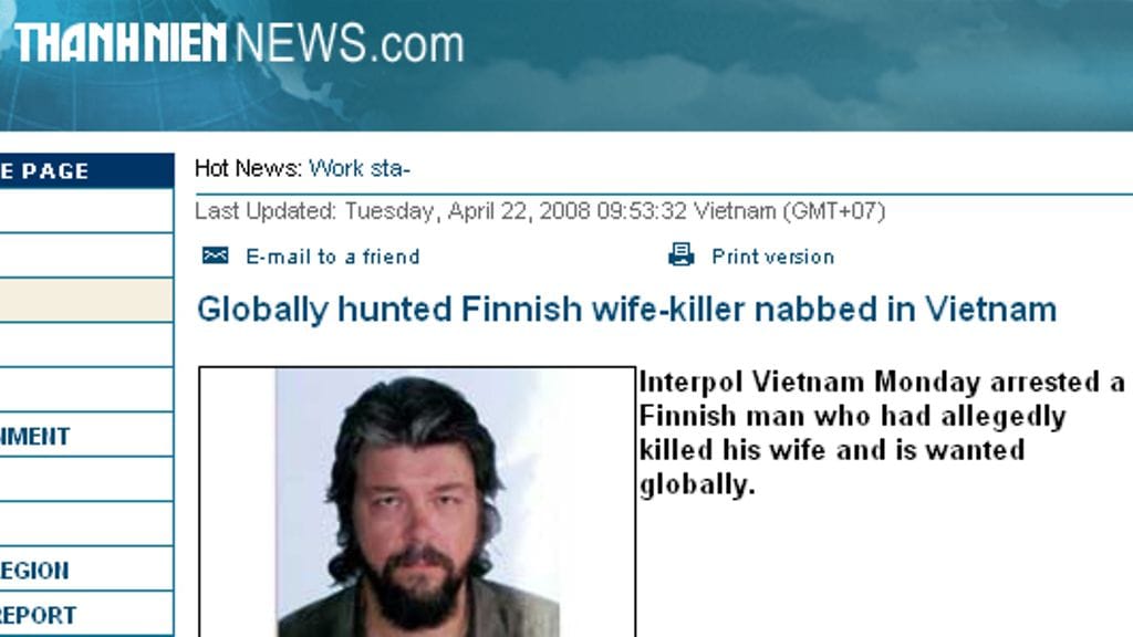 Paul Gagneurin kiinniotto Vietnamissa huhtikuun lopussa nousi myös paikalliseksi uutisaiheeksi