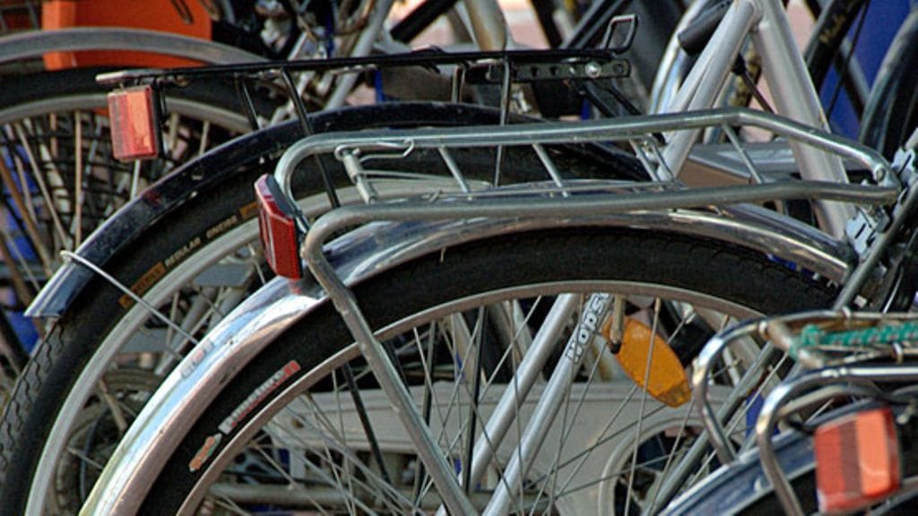 Kuvituskuva. Kuvan pyöriä ei todennäköisesti ole varastettu.