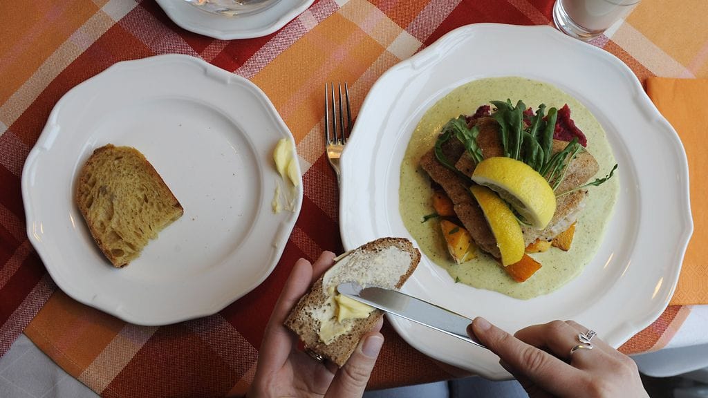 Enemmän kasviksia, vähemmän lihaa. Ruokaympyrän mallin seuraaminen on sekä terveellistä että ympäristöä vähemmän kuormittavaa.