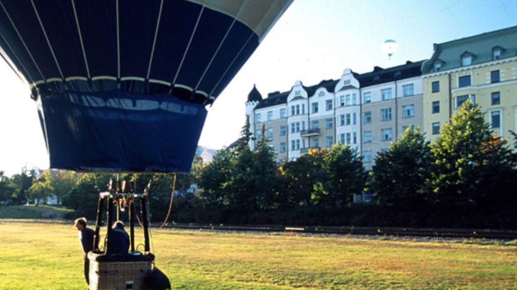 Kuvan kuumailmapallo ei liity tapaukseen, kuva: Lehtikuva