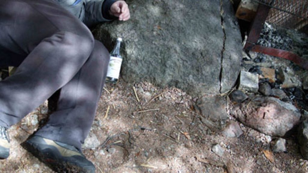 Ojan pohjalla? (Kuva: Lehtikuva.)