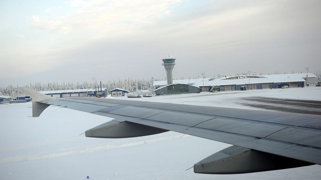 Kittilän lentokenttä.