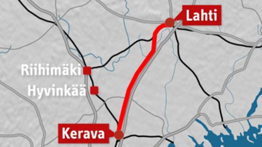 Vielä eilen illalla kerrottiin, että aamuliikenne olisi tarkoitus korvata busseilla Keravan ja Lahden välillä.