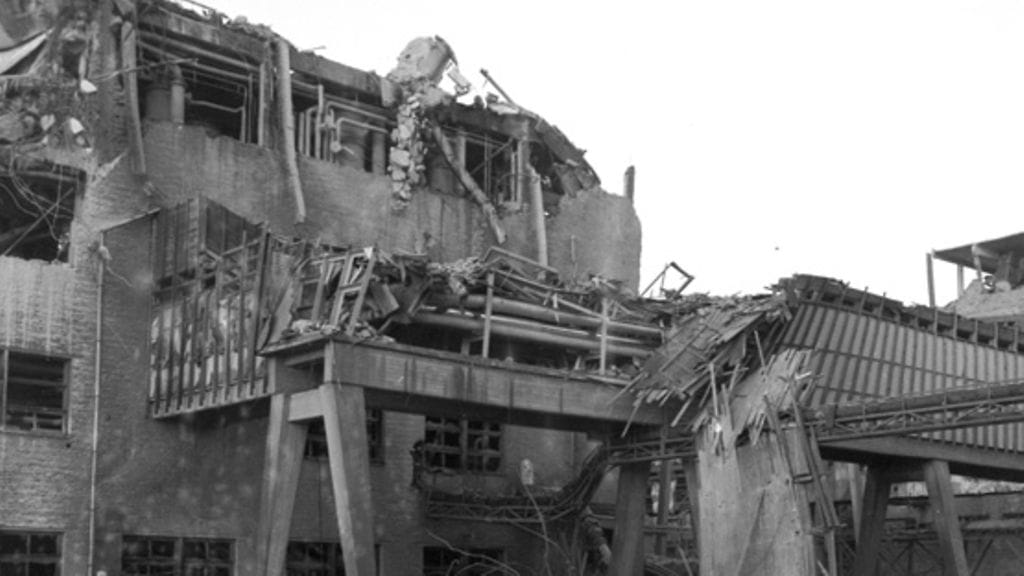 Typpi Oy:n räjähdyksessä kuoli tammikuussa 1963 kuoli 10 ihmistä.