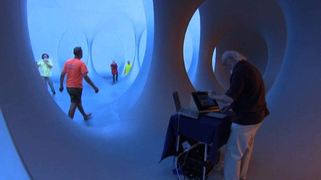 Colourscape-värilabyrintti Turussa.