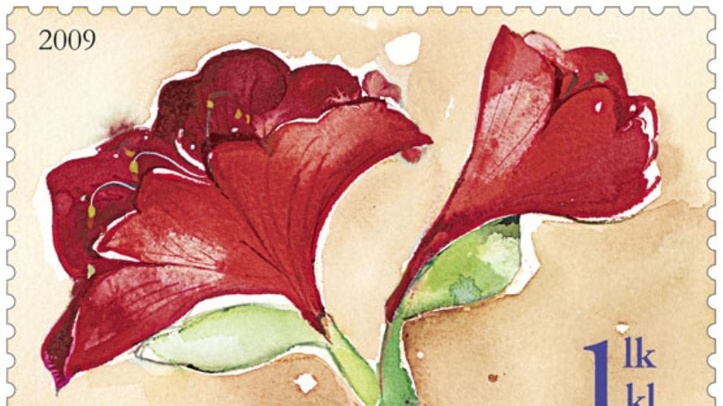 Joulupostimerkki 2009 Kuva: Itella Oyj