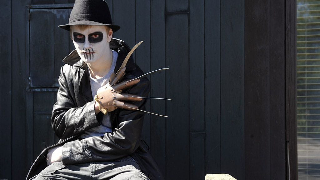 Tomi-Tapio Pulkkinen Ropecon-roolipelitapahtumassa Espoossa 27. heinäkuuta 2012.