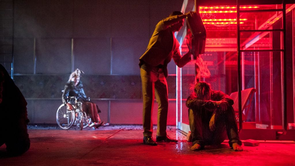 Kuvassa Pirjo Luoma-aho, Petri Manninen ja Harri Nousiainen. Tuomo Manninen.