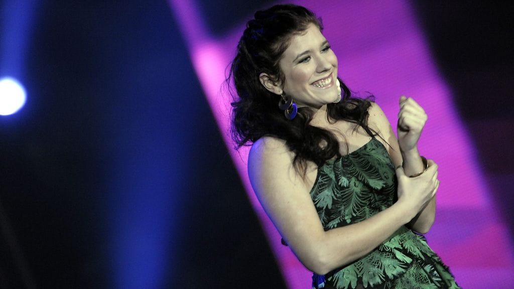 Suomen euroviisuedustaja vuosimallia 2012, Pernilla Karlsson.