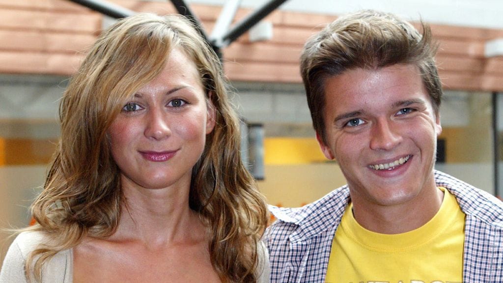 Ultra Brassa vaikuttaneet Terhi Kokkonen ja Joel Melasniemi vuonna 2004.