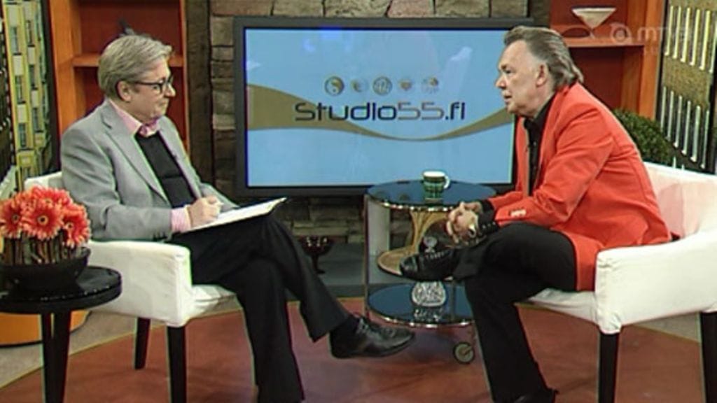 Kari Tapio MTV3:n Studio55-ohjelmassa 14.10.2010.