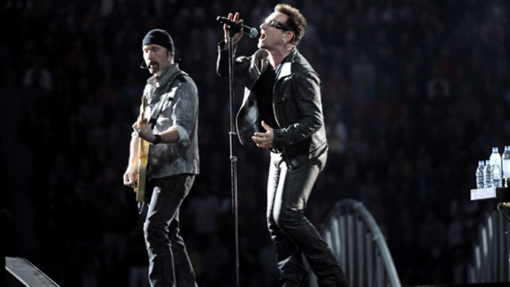 U2 Helsingissä 20.8. 2010 (Lehtikuva)