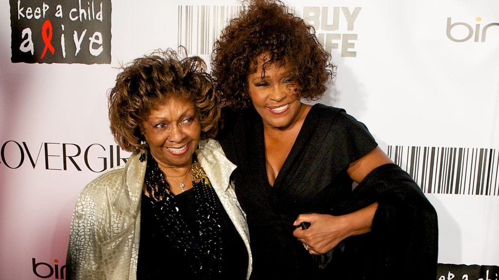Cissy Houston tyttärensä Whitneyn kanssa