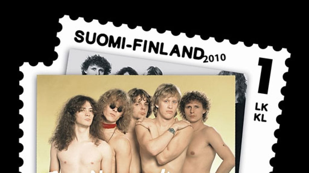 Eppu-Normaali postimerkissä. Merkin design on Klaus Welpin.
