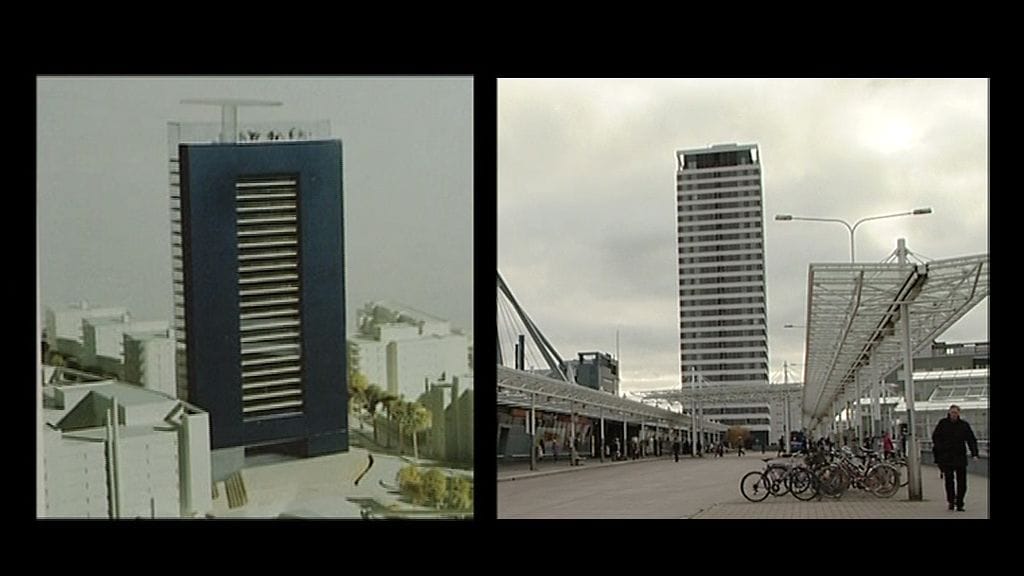 Helsingin Vuosaaressa sijaitsevan Cirrus-tornin oli tarkoitus olla musta lasipintainen ja levymäinen rakennus, jonka huipulla olisi maisemakahvila ja helikopterikenttä. Toisin kävi.