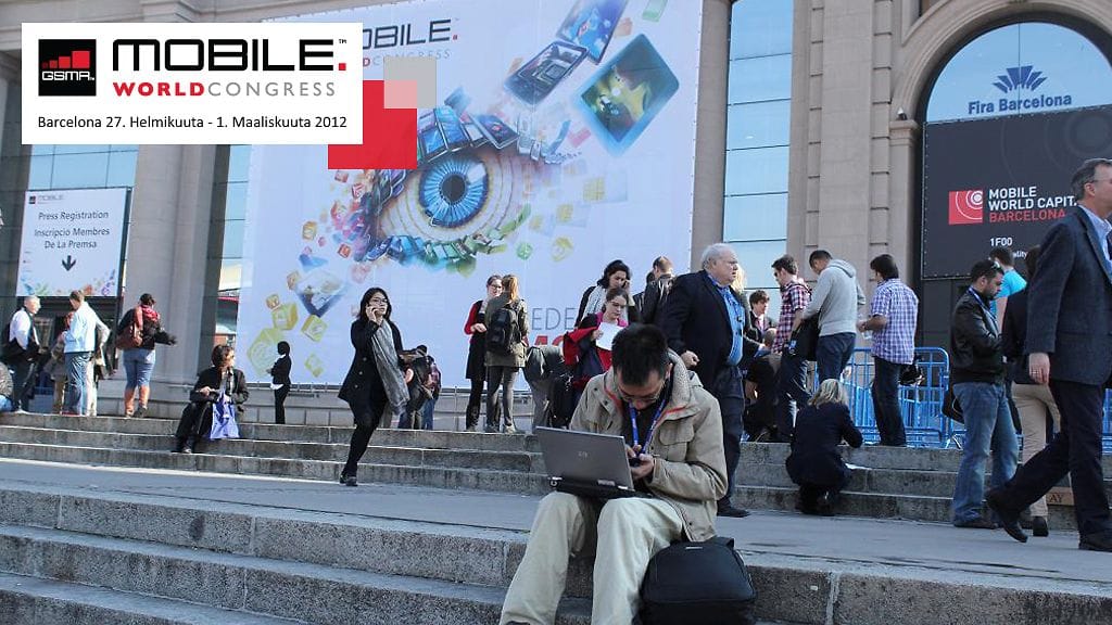 Mobile World Congress Barcelonassa.