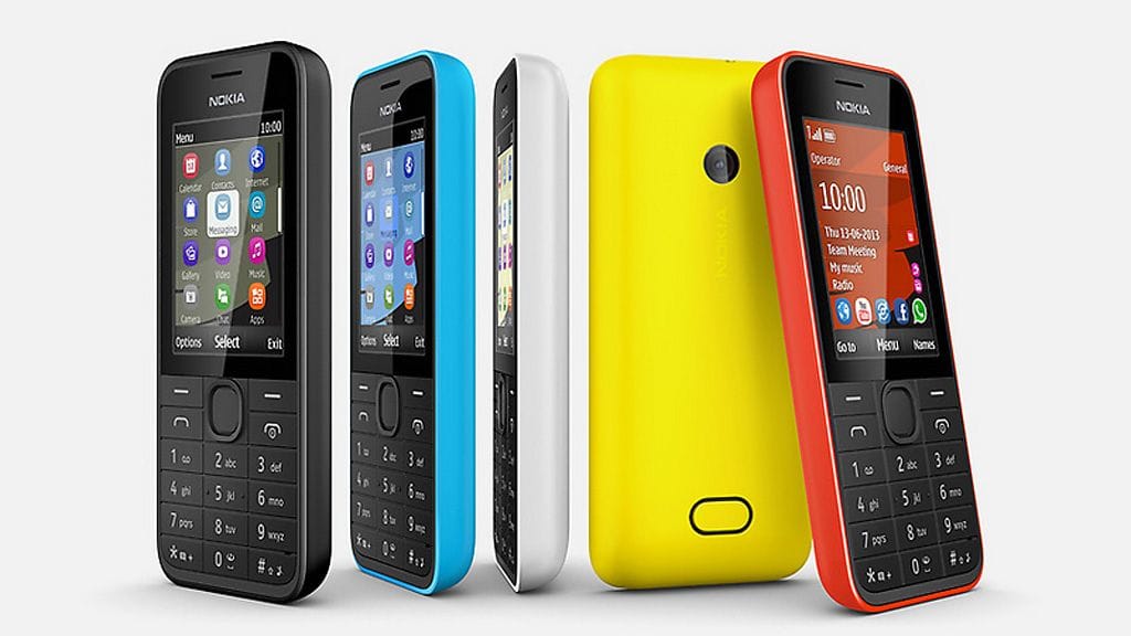 Nokian uudesta 208-mallista löytyy perinteinen näppäimistö.