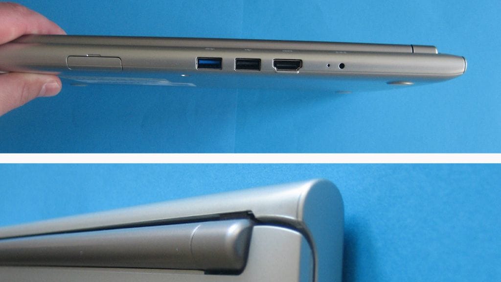 Samsungin valmistama Chromebook-läppäri (303c)