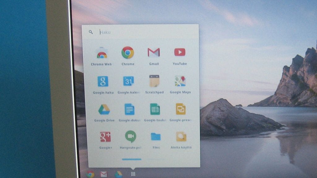 Samsungin valmistama Chromebook-läppäri (303c)