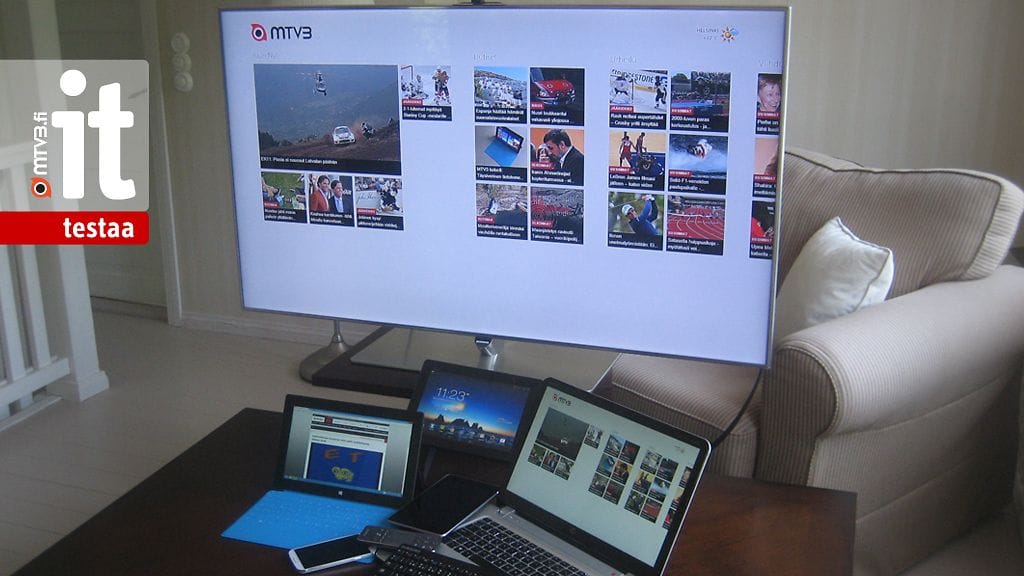 Nykyaikaista älytelevisiota voi ohjata lukemattomilla eri välineillä.