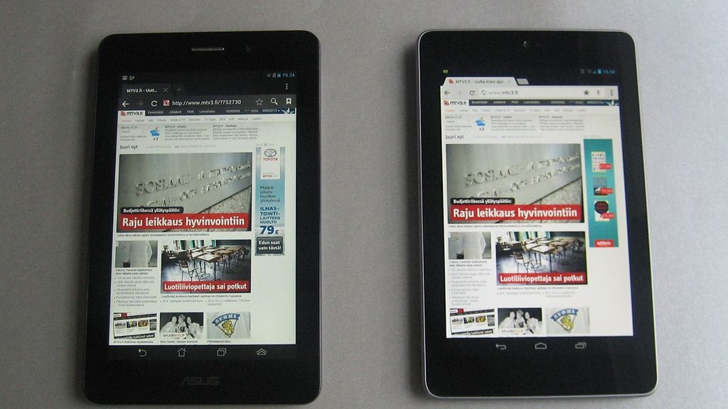Asus Fonepad -Android-tabletti.