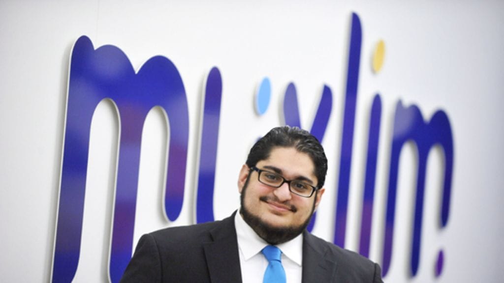 Muxlim.com-portaalin (muslimiarvot jakavien ihmisten verkkoyhteisö) kehittäjä Mohamed El-Fatatry Helsingissä 6. marraskuuta 2009. Kuva: Lehtikuva