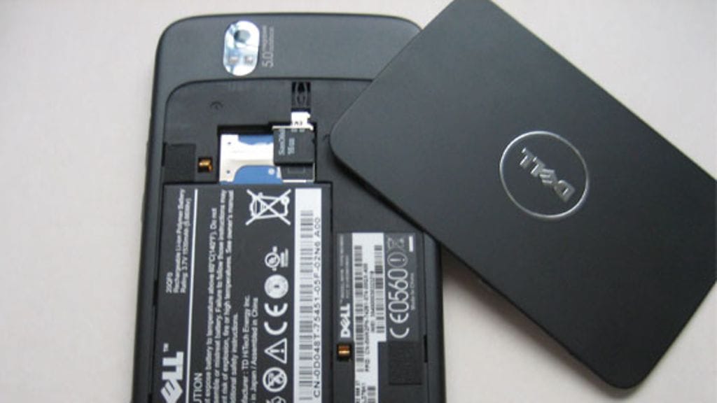 Dell Streak tablet, älypuhelin