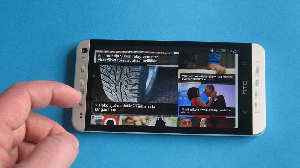 HTC One Android-puhelin.