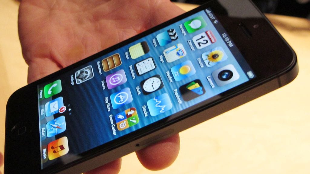 Mobile Pay on Danske Bankin älypuhelinsovellus, jolla voi maksaa kännykän avulla. Kuvituskuva.