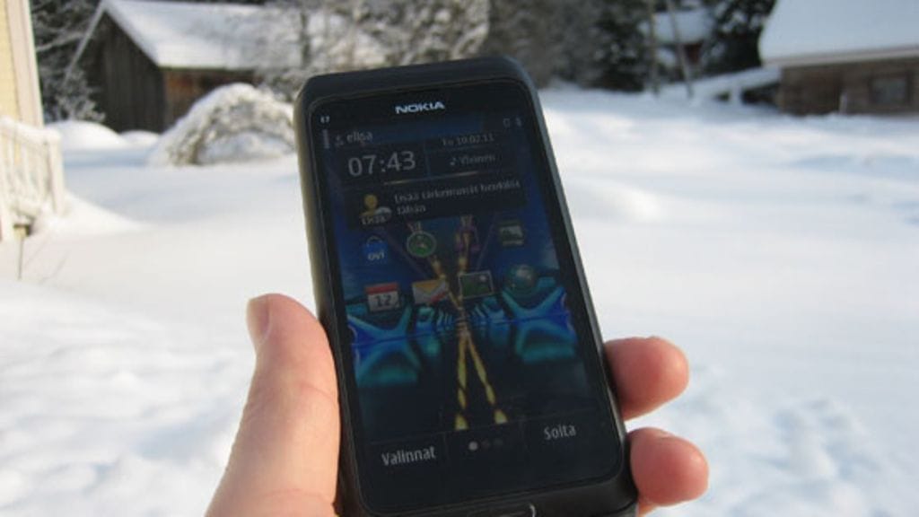 Nokia E7 ulkotestissä