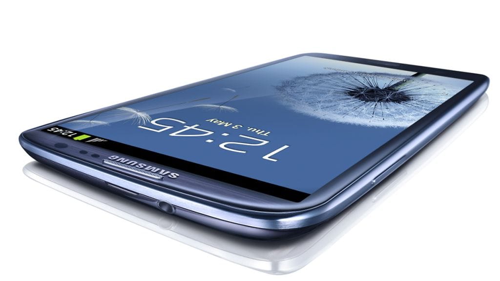 Samsung Galaxy S3.