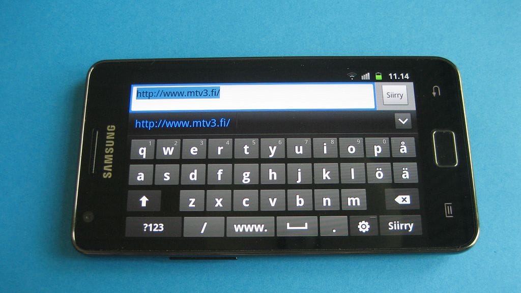 Samsung Galaxy S2, älypuhelin, Android
